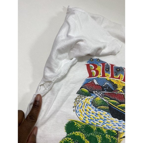 Vintage Billy Joel River Of Dreams 1993 Concert Tour Shirt XL/XXL 90s Band Tee - Picture 6 of 7